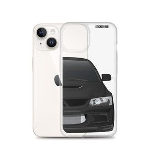 Black Mitsubishi Evo - iPhone Case