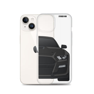 Black 20+ Mustang GT500 - iPhone Case