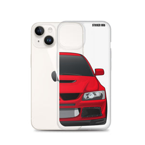 Red Mitsubishi Evo - iPhone Case