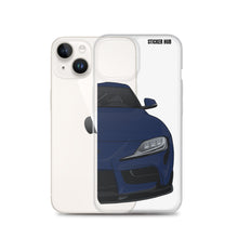 Load image into Gallery viewer, Downshift Blue MKV Toyota Supra - iPhone Case