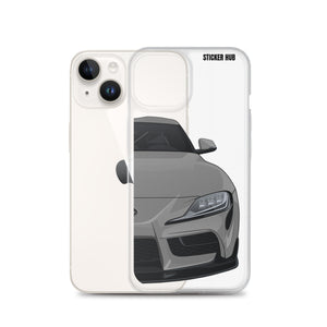 Turbulence Gray MKV Toyota Supra - iPhone Case