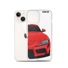 Load image into Gallery viewer, Renaissance Red MKV Toyota Supra - iPhone Case