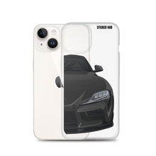 Load image into Gallery viewer, Black MKV Toyota Supra - iPhone Case