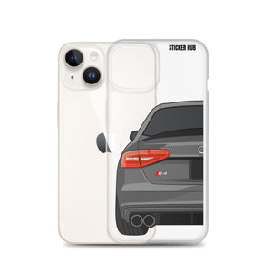 Monsoon Gray B8.5 Audi S4 - iPhone Case