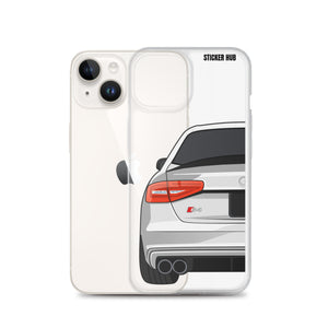 Silver B8.5 Audi S4 - iPhone Case