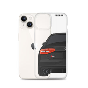 Black B8.5 Audi S4 - iPhone Case