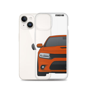 Orange 15-21 Charger - iPhone Case