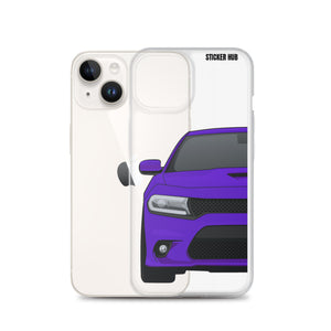 Purple 15-21 Charger - iPhone Case