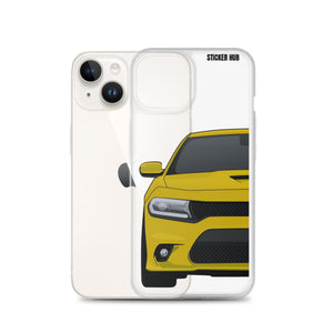 Yellow 15-21 Charger - iPhone Case