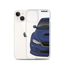 Load image into Gallery viewer, Plasma Blue 09-14 Subaru WRX STI - iPhone Case