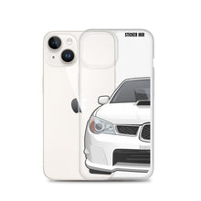 Load image into Gallery viewer, White 06-07 Subaru WRX STI - iPhone Case