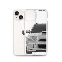 Load image into Gallery viewer, Silver 03-05 Subaru WRX STI - iPhone Case