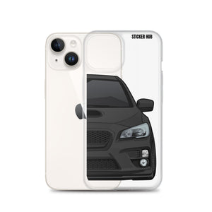 Black 15-17 Subaru WRX STI - iPhone Case