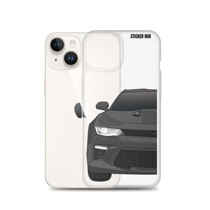 Gray 6th Gen Camaro SS - iPhone Case