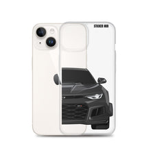 Load image into Gallery viewer, Black 6th Gen Camaro ZL1 1LE - iPhone Case