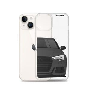 Daytona Gray B9 Audi S3 - iPhone Case