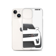 Load image into Gallery viewer, White 5th Gen Camaro ZL1 - iPhone Case