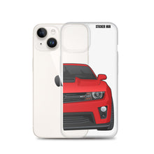 Load image into Gallery viewer, Victory Red 5th Gen Camaro ZL1 - iPhone Case