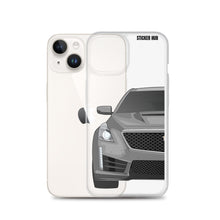 Load image into Gallery viewer, Silver Cadillac CTS-V - iPhone Case