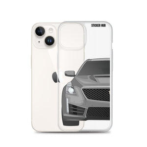 Silver Cadillac CTS-V - iPhone Case