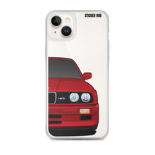 Load image into Gallery viewer, Dark Red BMW E30 - iPhone Case