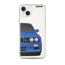 Load image into Gallery viewer, Blue BMW E30 - iPhone Case