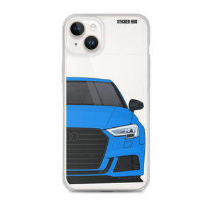 Turbo Blue B9 Audi S3 - iPhone Case