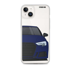 Navarra Blue B9 Audi S3 - iPhone Case