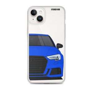 Ara Blue B9 Audi S3 - iPhone Case