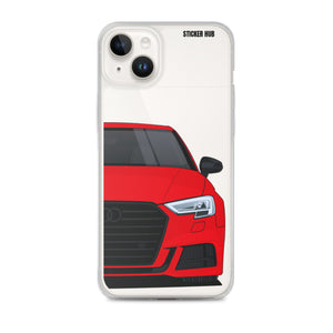 Tango Red B9 Audi S3 - iPhone Case