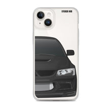 Load image into Gallery viewer, Black Mitsubishi Evo - iPhone Case