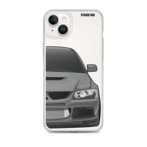 Gray Mitsubishi Evo - iPhone Case