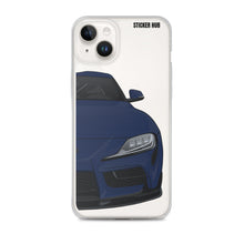 Load image into Gallery viewer, Downshift Blue MKV Toyota Supra - iPhone Case