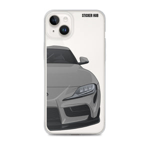 Turbulence Gray MKV Toyota Supra - iPhone Case