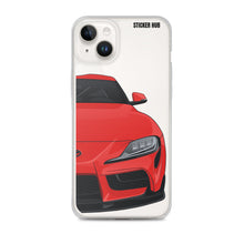 Load image into Gallery viewer, Renaissance Red MKV Toyota Supra - iPhone Case