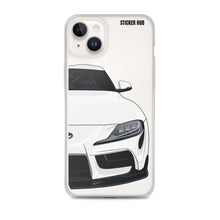 Load image into Gallery viewer, White MKV Toyota Supra - iPhone Case