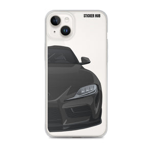 Black MKV Toyota Supra - iPhone Case