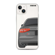 Load image into Gallery viewer, Monsoon Gray B8.5 Audi S4 - iPhone Case