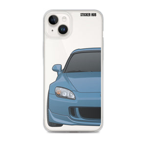 Suzuka Blue Honda S2000 - iPhone Case