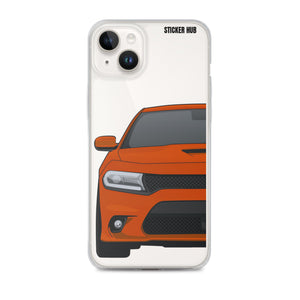 Orange 15-21 Charger - iPhone Case