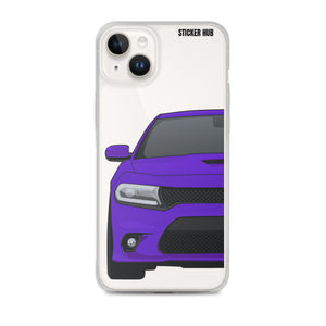 Purple 15-21 Charger - iPhone Case