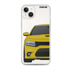 Yellow 15-21 Charger - iPhone Case