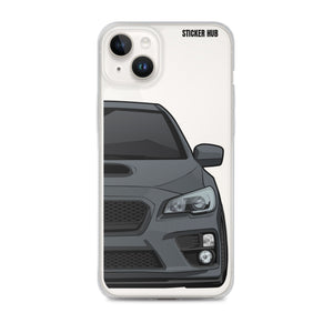 Gray 15-17 Subaru WRX STI - iPhone Case