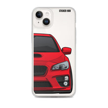 Load image into Gallery viewer, Lightning Red 15-17 Subaru WRX STI - iPhone Case