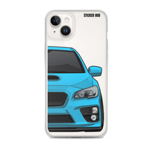 Load image into Gallery viewer, Hyper Blue 15-17 Subaru WRX STI - iPhone Case