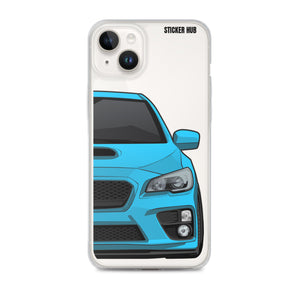 Hyper Blue 15-17 Subaru WRX STI - iPhone Case