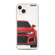 Load image into Gallery viewer, Red Hot 6th Gen Camaro ZL1 - iPhone Case