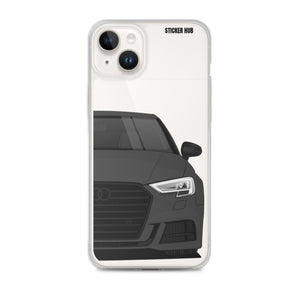 Daytona Gray B9 Audi S3 - iPhone Case