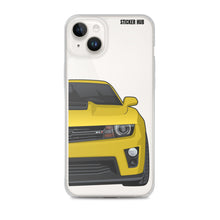 Load image into Gallery viewer, Rally Yellow 5th Gen Camaro ZL1 - iPhone Case