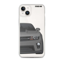 Load image into Gallery viewer, Ashen Grey 5th Gen Camaro ZL1 - iPhone Case